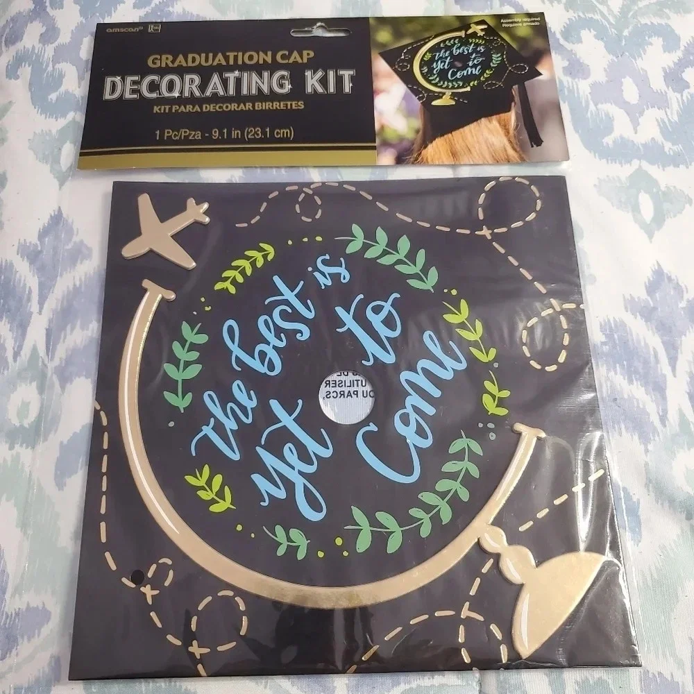 Amscan Graduation Cap Topper Decorating Kit 1 PC